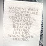 J. Jill XL Summer Striped Darkest Navy Popover Top Blue Photo 4