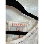 Knox Rose  White Blouse Woman’s Size Large NEW Photo 4