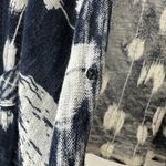 Billabong  Dark Blue & White Pattern Cardigan Sweater, Size Large Photo 2