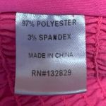 superdown Pink Sleeveless Smocked Notch Cami Camisole Tank Crop Blouse Top Sz M Photo 3