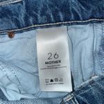 Mother Superior Tomcat Rainbow Pocket Distressed High Rise Jeans Blue Size 26 Photo 9