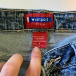 Westport  Denim Bermuda Jean Shorts Size 6 Photo 4