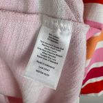 Talbots T by  Cozy Crush Pullover Large Zippy Stripe UPF 50 Preppy Colorful‎ Bold Photo 8