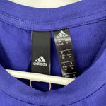 Adidas  size small athletic tank top purple shirt new with‎ tags Photo 2