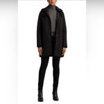 Ralph Lauren Lauren  Black Basket Weeve Hooded Quilted Jacket Photo 1