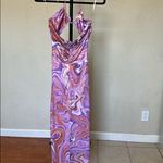 House Of CB  'Kasia' Purple Swirl Cutout Midi Dress NWOT size S‎ Photo 12