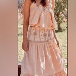 Free People WOMEN'S CRYSTAL COVE EMBELLISHED top Small Skirt medium, $498 Photo 2