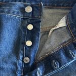 Levi Strauss & CO. Women's Dark Blue Denim Shorts Photo 4