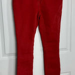 Red Skinny Jeans Size 2 Photo 0