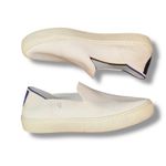 Rothy's Women's The Sneaker Slip On White Knit Comfort Casual Shoes Size 6.5 Photo 2