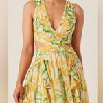 ASTR The Label Noya Floral Pleated Cutout Maxi Dress-S Photo 2