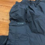 Columbia Snow cargo Pants Black Nylon Pull On Ankle Cuffs Flap Pocket size M Photo 8