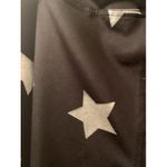 Live Love Dream  Star Print Leggings Black Silver Yoga Workout Women's Size XL Photo 14