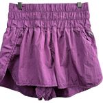 Free People FP Movement The Way Home Running Shorts Purple Magenta Size Medium Photo 1