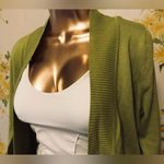 Active USA Open front Cardigan wasabi green size S Photo 1