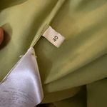 Gucci Green Silk Blouse with Tie-Neck size 40 medium or 6/8 Photo 8