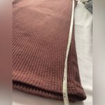 Abercrombie & Fitch  Brown Ribbed Wide-Leg Comfy Sweat Pants Photo 5