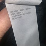 G.I.L.I. Black Ribbed Scoop Neck Long Wide Cuff Gold Stud Sleeves Sweater 1X Photo 12