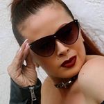 Oversize rimless Black mirror cat eye sunglasses Photo 0