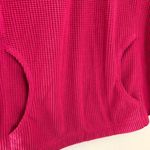 Tek Gear Hot Pink Fleece Workout Sweater Photo 1