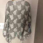 LOGO By Lori Goldstein LOGO Plaid Floral Oversized Tunic Blouse Small Photo 1