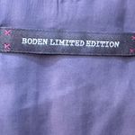 Boden Limited Edition Purple Floral Midi Silk Dress Style BH035 Size 6 Photo 5