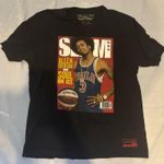 Mitchell & Ness Allen Iverson Slam Magazine Black Graphic Tee Photo 0