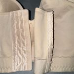 Women's Deep V Plunge Push Up Bra Clear Straps Size 50/115C Tan Photo 3