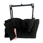 Micas Velvet Slip Bustier Corset Waist Cami Top NWT size Small Photo 3