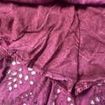 Free People  Serenity Mini Skort NEW WITH TAGS; dreamy mulberry; size Large Photo 7