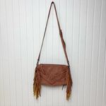 Danielle Nicole  Western Pink‎ Crossbody Bag with Fringe Photo 3