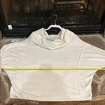 easel oversized dolman sleeve cowl neck fleece pullover sweater top L Photo 3