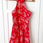 19 Cooper 19 Copper Floral Halter Dress Photo 1