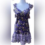 Forever 21  Floral Tiered Mini Dress Photo 1