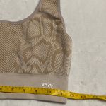 Stay Snatched 2 Pc SET Seamless Snake High Waisted Leggings & Sports Bra Size Médium Photo 6