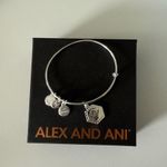 ALEX AND ANI  Bracelet Bangle Silver Sister Photo 1