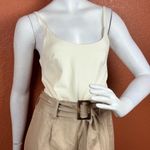 EXPRESS  Women's Beige Utility Jumpsuit Size Small Photo 9