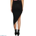 Urban Outfitters New  Asymmetrical Drape Boho Maxi Skirt [Small] Photo 2