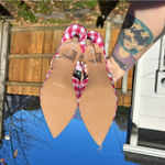 Wild Fable Nwt  - Women's Lysandra Gingham Eyelet Kitten Heels - size 8.5 plaid Photo 7