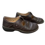 Finn Comfort Tofino Brown Leather‎ Mary Janes Shoes Size 7.5 Photo 4