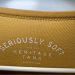 Aeropostale  Mustard Yellow Seriously Soft Heritage Tank S Photo 1