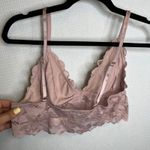 Danskin  Intimates Lace Bralette Adjustable Straps Pink Comfort Large‎ Photo 3