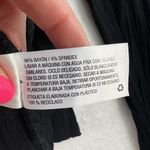 A New Day  XL Top Tie Front Black Ribbed Knit Full Button Long Sleeve V-Neck NEW Photo 8