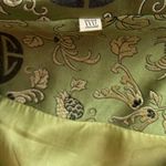 Green Floral and Medallion Print Oriental Jacket Size XXXL Size L Photo 11