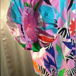 Oliphant tropicana puff sleeve Blouse sizeM. ordrA1 Pink Size M Photo 4
