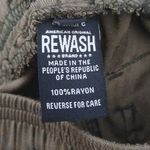 REWASH NWT  Olive Green Jogger Pants Tilly Size Medium Photo 6