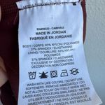 Nike  Yoga Luxe Womens Infinalon Cropped Longline Tank Redstone CV0576 Size XL Photo 5