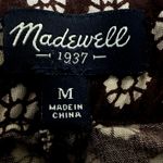 Madewell  Track Trouser Pants Pockets Drawstring Pull-On Coin Tile Maroon Medium Photo 2