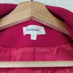Bohme ‎ Hot Pink Double-breasted Blazer Jacket Women's Size Small Polyester Photo 9