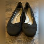 Karen Scott Women's Black Ralleigh Embellished Slip On Ballet Flats, Size 10M Photo 2